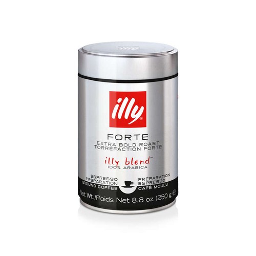 Illy Forte Café Moulu Torrefaction Forte 250g