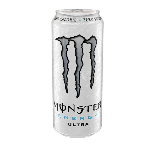 Monster ultra sans sucres boisson énergisante canette 50cl