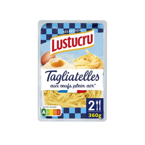Lustucru Tagliatelles aux œufs frais 360g