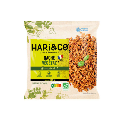 Hari&Co Haché Végétal Bio 400g