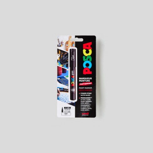 Posca Marqueur Pointe Fine, Noir