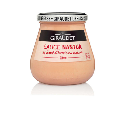 Giraudet Pot de Sauce Nantua aux écrevisses maison 250g.