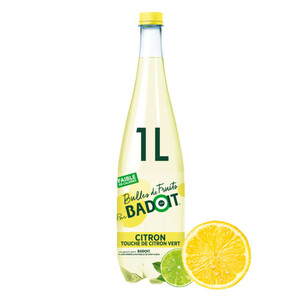 Badoit Bulles de Fruits Citron touche de Citron vert 1L