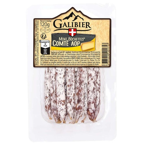 Galibier Mini Bûchettes au Comté 120g