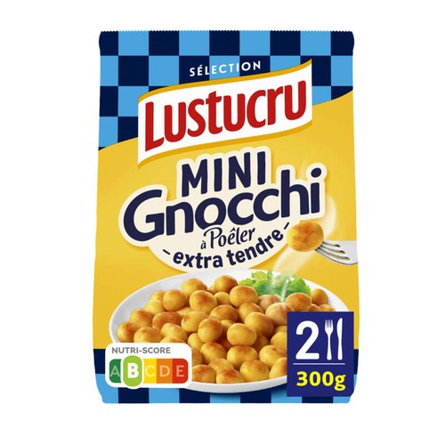 Lustucru Gnocchini à poêler 300g