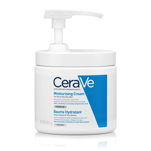 [Para] CeraVe Baume Hydratant Soin visage et corps 454ml