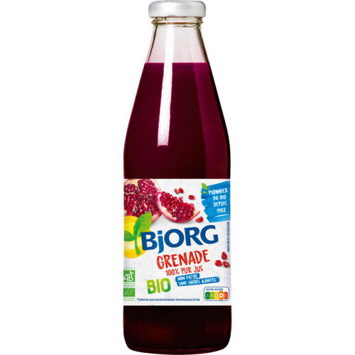 Bjorg Pur Jus De Grenade, Bio 50cl