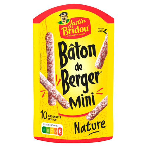 Justin Bridou Mini Bâton De Berger Nature 100g