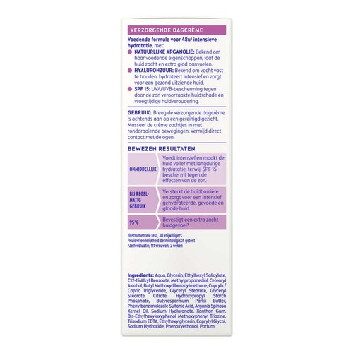 Nivea Crème Soin De Jour 24H Hydratant Fps15 Nourrissant 50ml