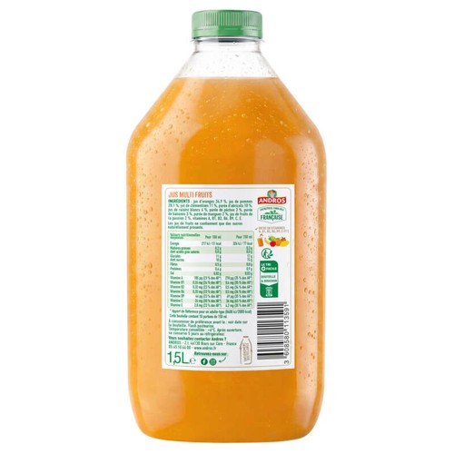 Andros Jus Multivitaminés 1,5L