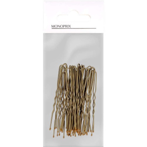 Monoprix Accessoiress 40 Epingles Chignon Couleur Bronz