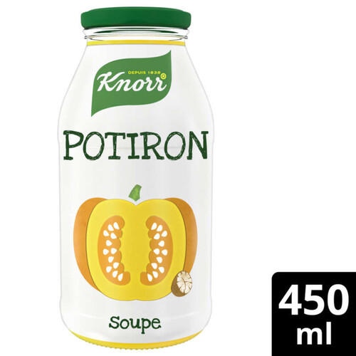 Knorr Comme à la Maison Soupe Potiron Pointe de Muscade Bouteille 45cl