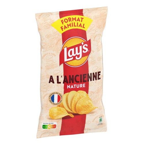 Lay's Chips à l'Ancienne Nature 295g