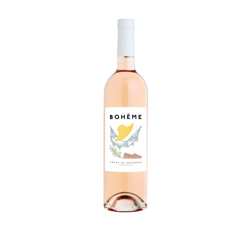 Côtes de Provence Bohème Aop Rosé Format médium