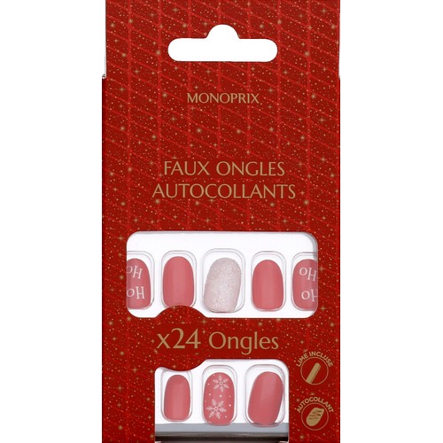 Monoprix Capsules Faux Ongles de Noël 2026