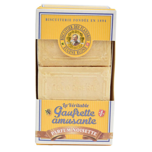 Biscuiterie Eugène Blond La Véritable Gaufrette Amusante Chocolat Etui 210g