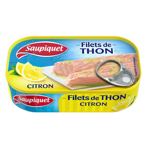 Saupiquet Filets de Thon au Citron 115g