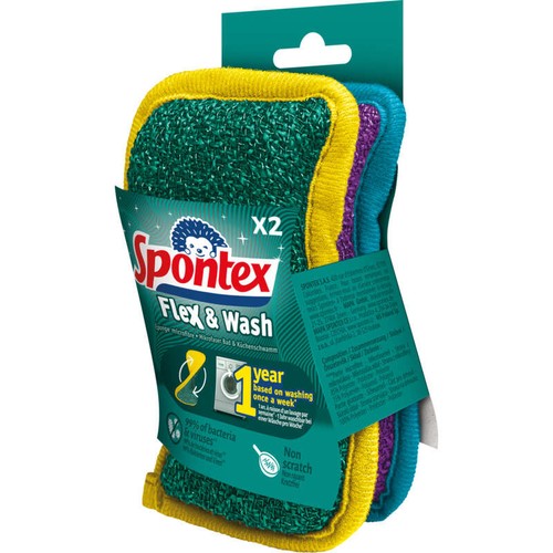 Spontex Flex & Wash x2