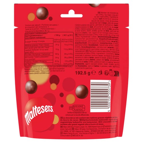 Maltesers Chocolat Lait 192,5g