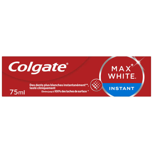 Colgate Dentifrice blancheur Max White Optic 75ml