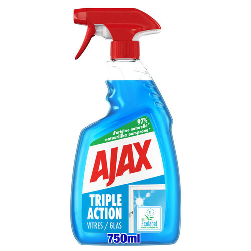 Ajax Nettoyant Vitres Triple Action Spray - 750ml