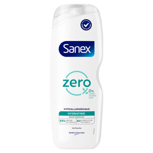 Sanex Gel Douche Zéro 0% Essentials Tous Types De Peaux - 725ml