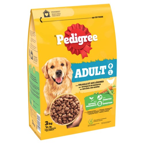 Pedigree Croquettes Volaille Chien Adulte 2kg