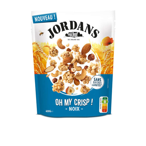 Jordans Céréales Oh My Crisp Noix 400g