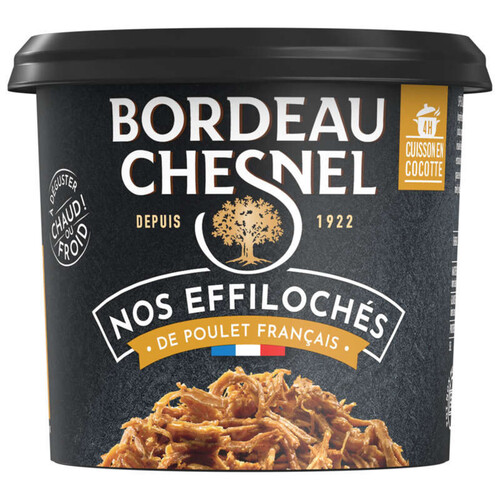 Bordeau Chesnel Effilochés de poulet 200g