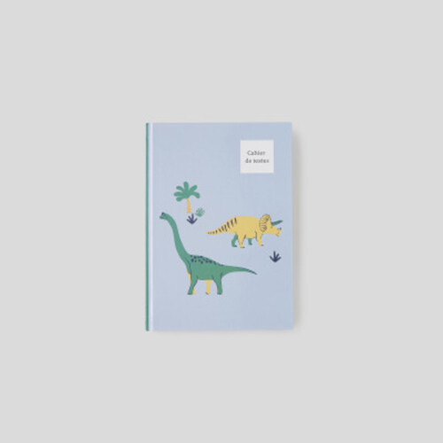 Monoprix Cahier de texte Mini Dino