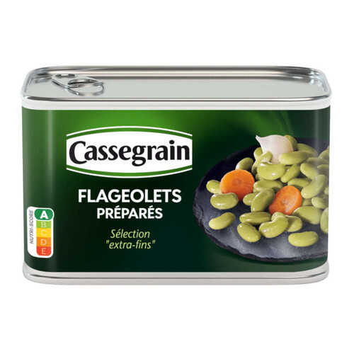 Cassegrain Flageolets Préparés Extra-Fins 265g