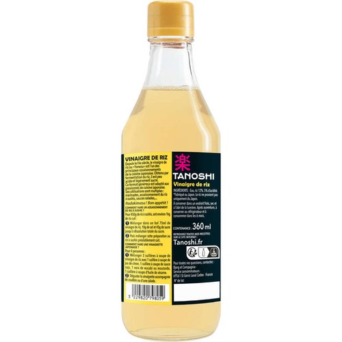Tanoshi Vinaigre de Riz 360ml