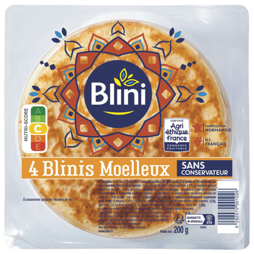 Blini Blinis Moelleux 200G