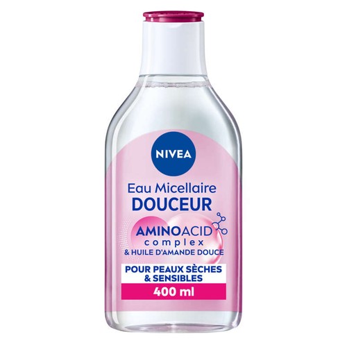 Nivea Eau Micellaire Démaquillante O2 Oxygénation 400ml