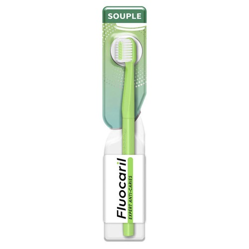 Fluocaril Brosse à dents Souple Expert Anti-Caries x1