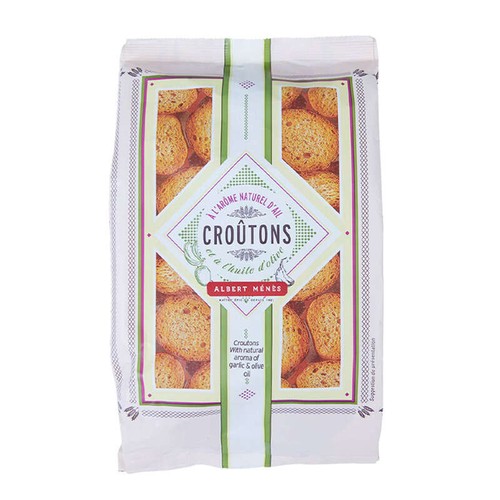 Albert Ménès Croûtons À L'Arôme Naturel D'Ail Et À L'Huile D'Olive 100g