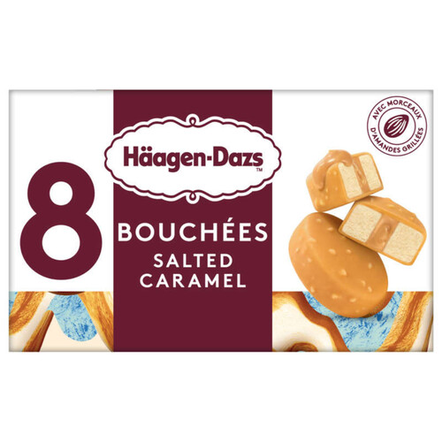 Häagen-Dazs Bouchées Salted Caramel 8x16ml