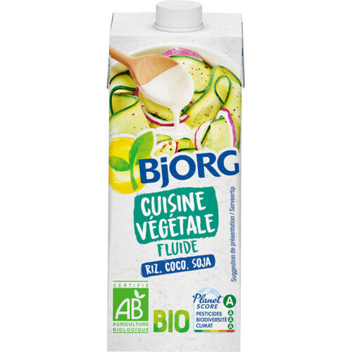 Bjorg cuisine végétale fluide bio 200ml