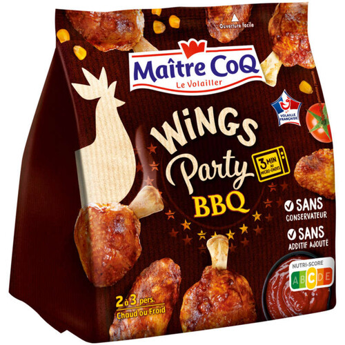 Maître Coqwings Party Barbecue 400G