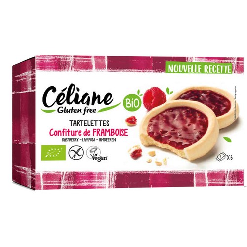 [Par Naturalia] Recettes De Celiane Tartelettes Framboise Sans Gluten Bio 130g