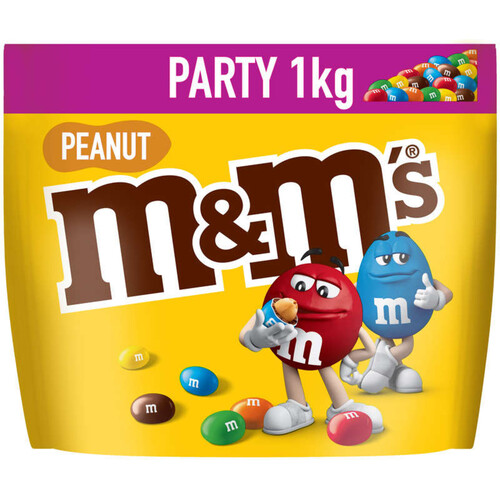 M&M's Bonbons Chocolat au lait & Cacahuètes 1kg