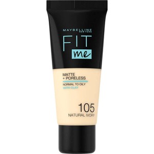 Gemey Maybelline Tnt Fit Me Mat&Por Fdt 105 Bl
