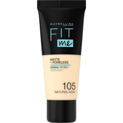 Gemey Maybelline Tnt Fit Me Mat&Por Fdt 105 Bl