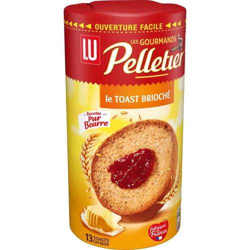 Lu Pelletier Biscottes Toast Brioché 150g