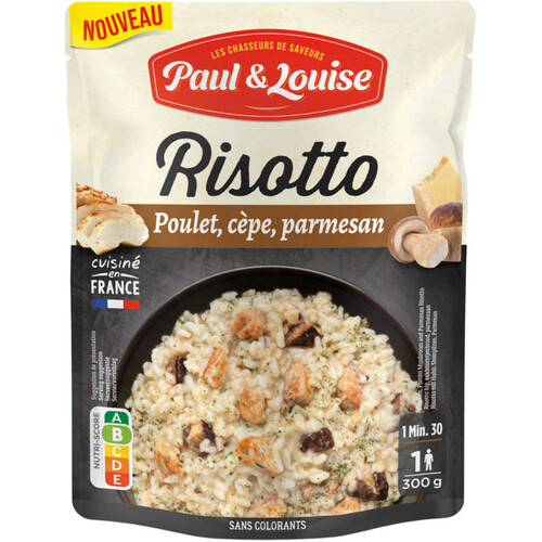 Paul & Louise Risotto Poulet Cèpe Parmesan 300g