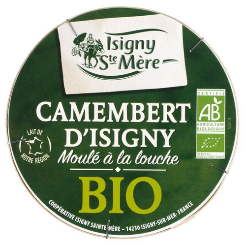 Isigny Sainte Mère Camembert d'Isigny Bio 250g