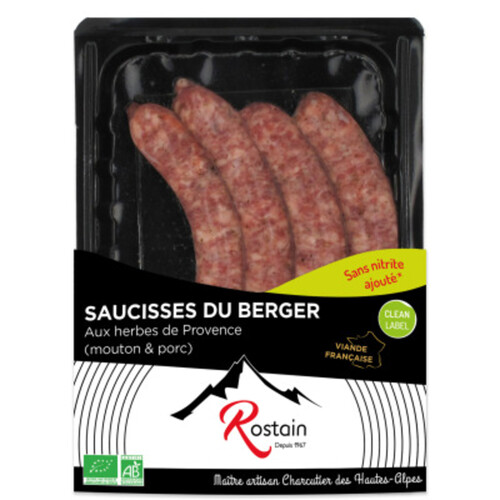 [Par Naturalia] Rostain Saucisses Du Berger Bio