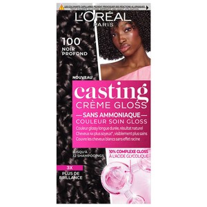 L'Oréal Paris Casting Crème gloss Coloration : 100 Noir Profond