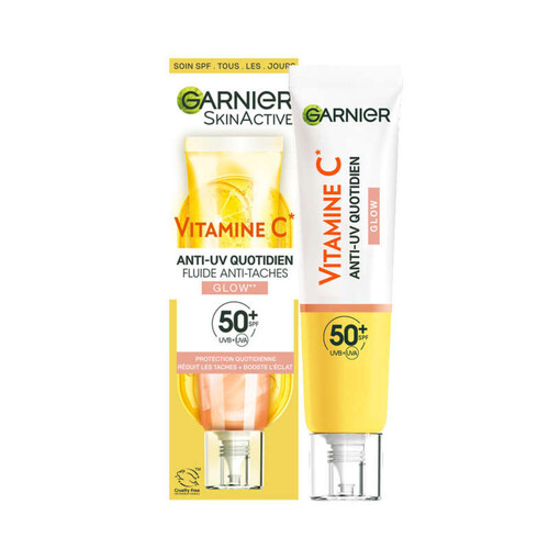 Garnier Skin Active Anti-UV Fluide Anti-Tâches Glow 50+ SPF 40ml