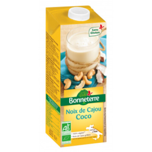 [Par Naturalia] Bonneterre Boisson Noix De Cajou Coco 1L Bio